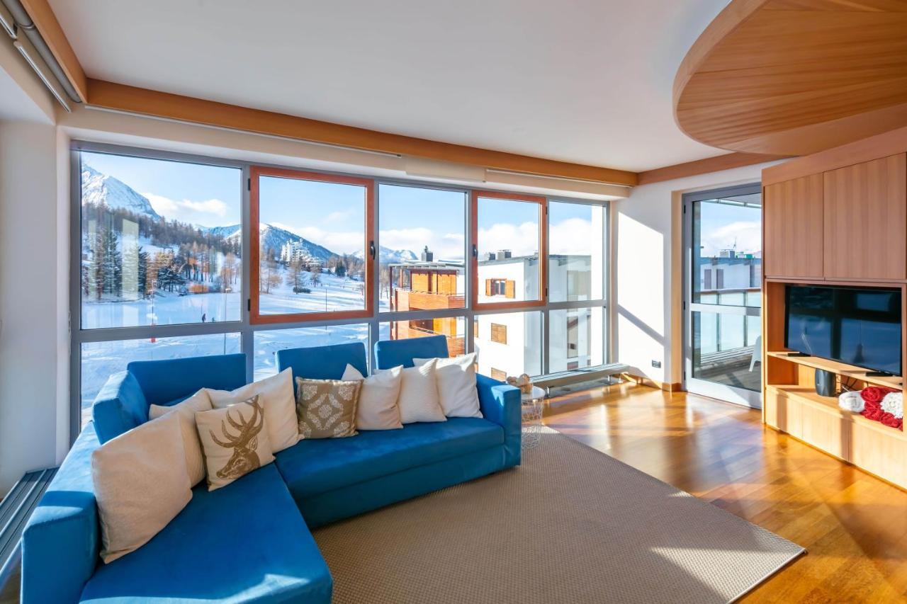 Terrazza Su Sestriere Lux Apartment Luaran gambar